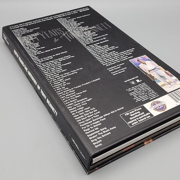 Fifty Years The Artistry of Tony Bennett 2004 - 5 CDs Plus Book Boxed Set - Picture 12 of 12